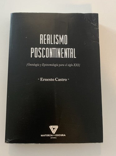 BOOK: Realismo Poscontinental Ontologia Y Epistemologia Para El Siglo XXI Castro