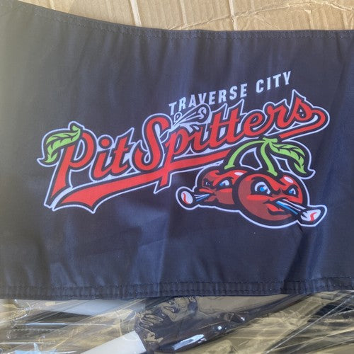 QTY: 2 NEW CAR FLAG Traverse City Pit Spitters Flags 5th Season Michigan