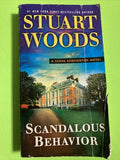Scandalous Behavior BOOK A Stone Barrington Novel Stuart Woods 2016 BEST SELLER