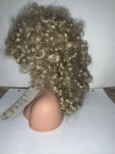 NEW Dollspart Doll Wig Curly Size 13 Blonde Ringlets 01022 Curls Synthetic Fiber