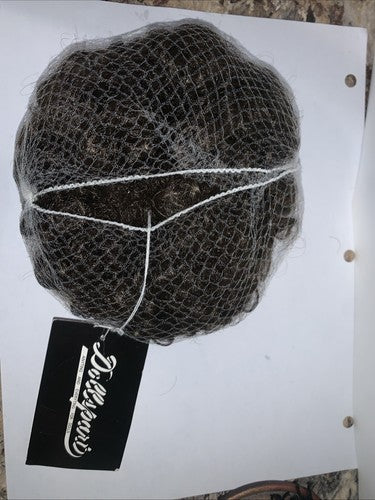 NEW Dollspart Doll Wig Curly Size 12 Dark Brown Synthetic Ringlets 01022