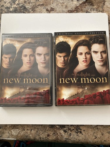 BRAND NEW The Twilight Saga: New Moon DVD 2009 Pattinson Vampire W/ Slip Cover