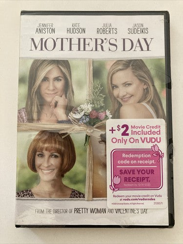 BRAND NEW ~ Mother's Day DVD Jennifer Anniston Kate Hudson Julia Roberts Movie