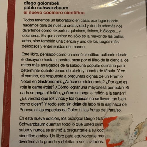 BOOK: El Nuevo Cocinero Cientifico Cuando La Ciencia Se Mete En La Cocina