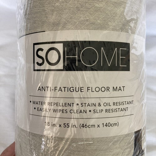 SoHome Cozy Living  18"x55" Anti Fatigue Mat Kitchen Mat Non Slip Stain Resist