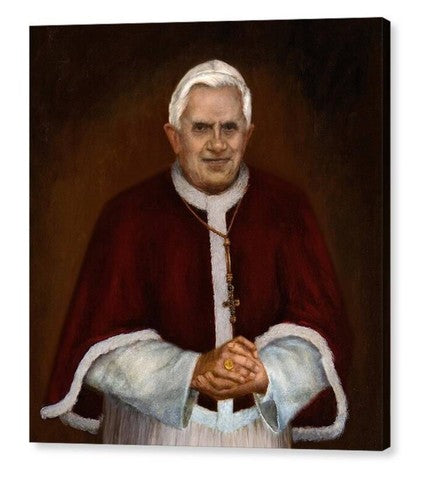 NEW His Holiness Pope Benedict XVI Canvas Print Wall Hanging Religious Italy