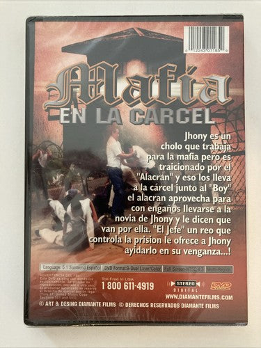 BRAND NEW ~ Mafia En La Carcel DVD ~RARE~ HTF