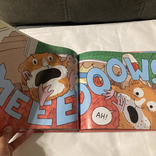 BOOK I'm Awake! by Maxwell Eaton III (2017, Hardcover) Used- Ex Library Books