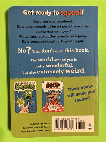 Why Fish Fart Book Gross but True Things You'll Wish You Didn't Know F. Gould