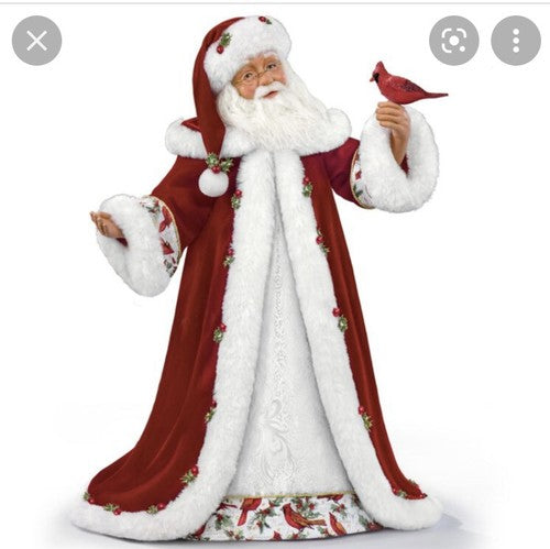 HTF Ashton-Drake 24â Santa Claus Winter Blessing Musical Doll Holiday Christmas