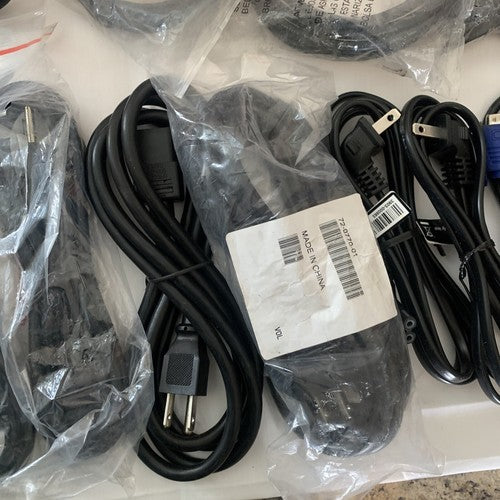 NEW CORDS mixed Computer wire USB extension Power Cable laptop ports AC misc