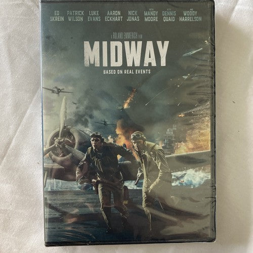 BRAND NEW Midway (DVD, 2019) Woody Harrelson Dennis Quaid Patrick Wilson Jonas