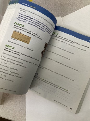 BOOK: Ready Classroom Mathematics Grade 5 Vol 2 workbook Educational Homeschool
