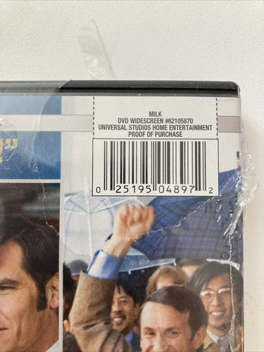 BRAND NEW ~ Milk (DVD, 2008) Sean Penn James Franco Based On A True Story Movie