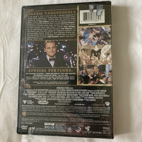 BRAND NEW DVDð The Great Gatsby 2013 (2-Disc Special Edition) Leonardo Dicaprio
