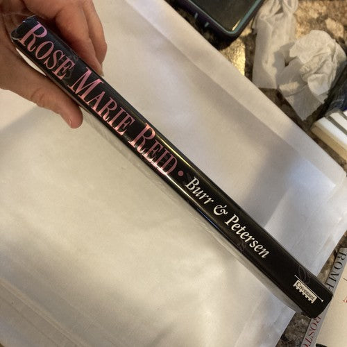 AUTOGRAPHED BOOK: ROSE MARIE REID: AN EXTRAORDINARY LIFE STORY Carole Reid Burr