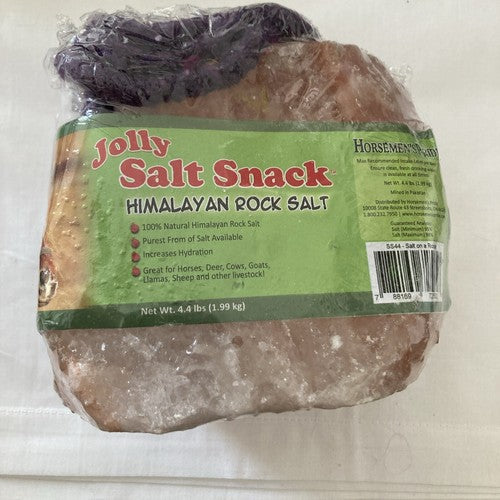 NEW Horsemen's Pride Himalayan Salt Block on Rope for Horses 4.4 Pounds SS44