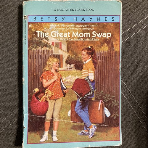 The Great Mom Swap BOOK by Betsy Haynes (1986, Digest Paperback)