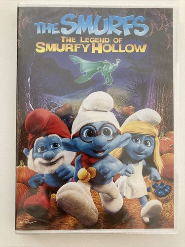 BRAND NEW DVD ~ The Smurfs: The Legend of Smurfy Hollow Movie Kids Animation