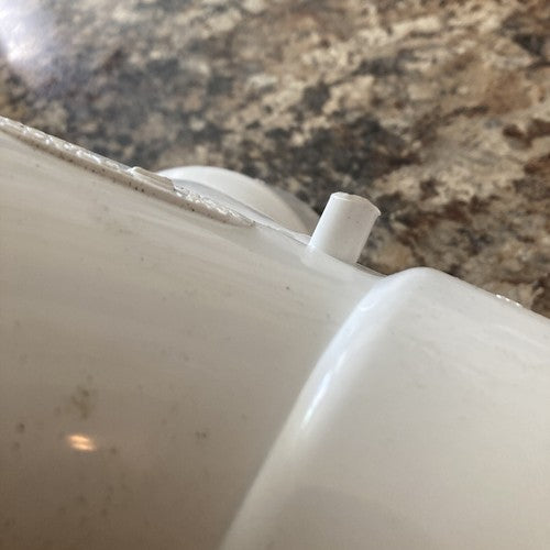 Canplas 192263 PVC DWV 3 Double Bend Y 2263 White Pipe Tube Connect 3â