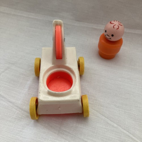 Fisher Price Little People Vintage Vehicle Ride On Nursery Baby Horse Red Hair