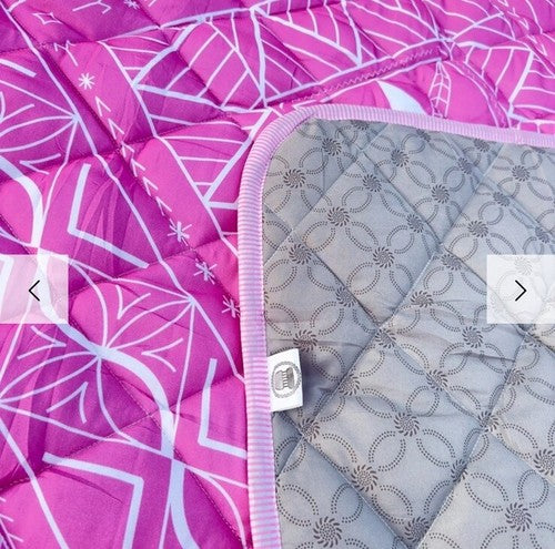 Pasefika Playmat (Magenta) Blanket May Hawaiian Pink PolynesianBNB.com Baby Kids