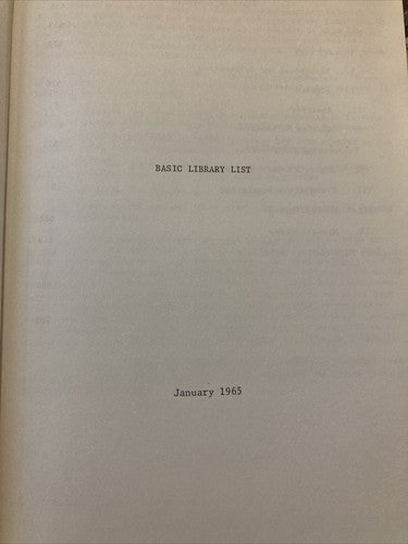 BOOK: A Compendium of CUPM Recommendations Vol 1 Volume Mathematical 1965 Vtg