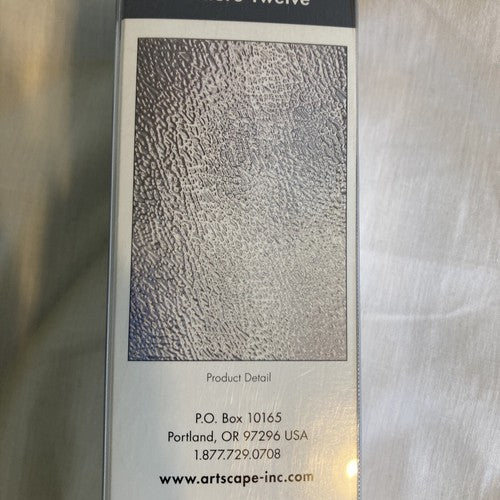 NEW Artscape Texture Window Film Stained Etched Glass Look 24â x 36â Texture 12