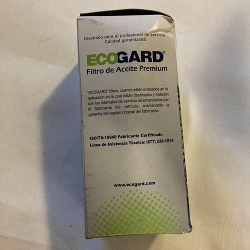 ECOGARD X10592 Premium Cartridge Engine Oil Filter for Conventional Oil Chevy