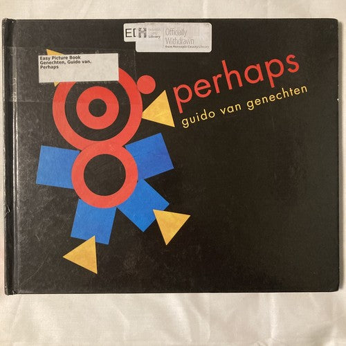 Perhaps by Guido Van Genechten (2015, Hardcover) Used-Ex Library Book Children