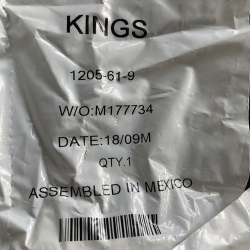 1 KINGS WINCHESTER ELECTRONICS 1205-61-9  N Type Straight Crimp Male 11 Hz