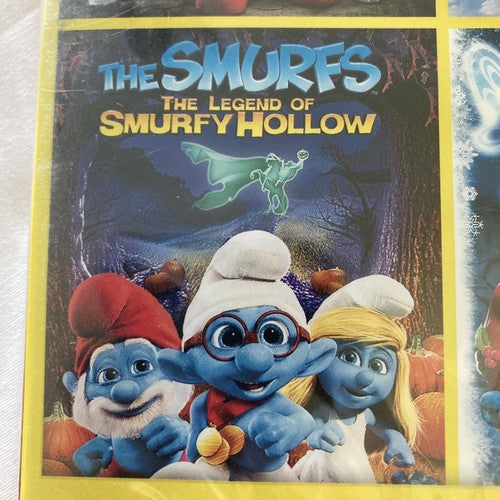 NEW DVD The Smurfs / Smurfs 2 / The Legend of Smurfy Hollow / Christmas Carol