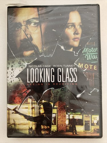 BRAND NEW DVD ð Looking Glass Seeing Is Deceiving ~ Nicolas Cage Robin Tunney