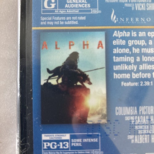 BRAND NEW Alpha / A Dog's Way Home / Hachi: A Dog's Tale (DVD) 3 Movies Pets Dog