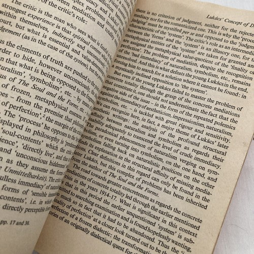 BOOK: GEORG LUKACS: THE MAN,HIS WORK AND HIS IDEAS G. H. R. Parkinson Vintage