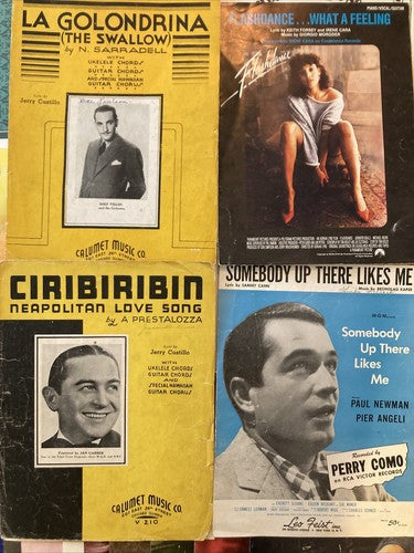 Lot Of 23 Vintage Sheet Music & Books Organ Piano Keyboard Guitar Collectible
