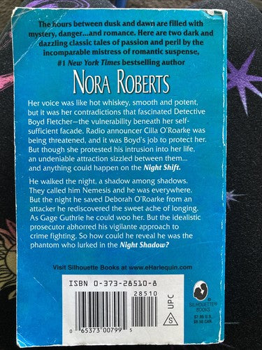 Night Tales: Night Shift & Night Shadow BOOK Nora Robertâs thrilling series