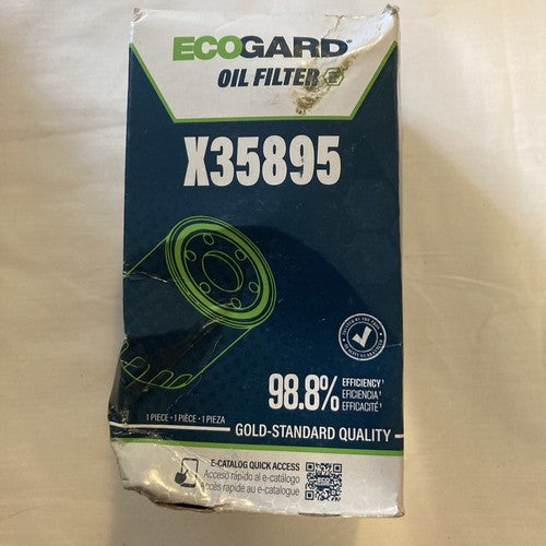 ECOGARD X35895 Premium Spin-On Engine Oil Filter for Conventional Volkswagen