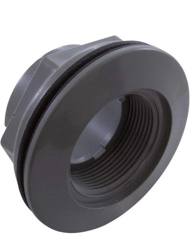 Waterway 400-9157B Wall Fitting Fiberglass Vinyl Liner 1.5" MPT/1.5" Slip Gray