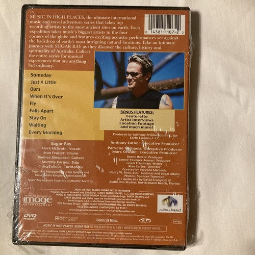 Sugar Ray: Music in High Places (DVD, 2001)  Widescreen International Travel Adv