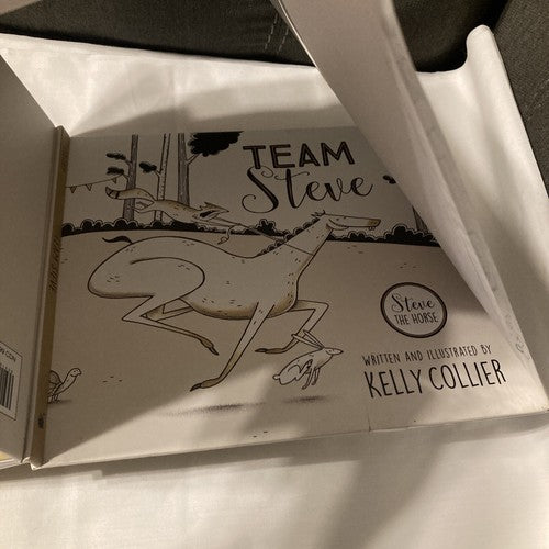 BOOK Steve the Horse - Team Steve by Kelly Collier 2018 Hardcover Used - Library