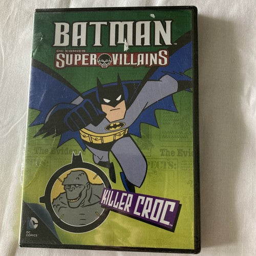 BRAND NEW Batman: Super-Villains: Killer Croc (DVD) DC Comics Not Rated