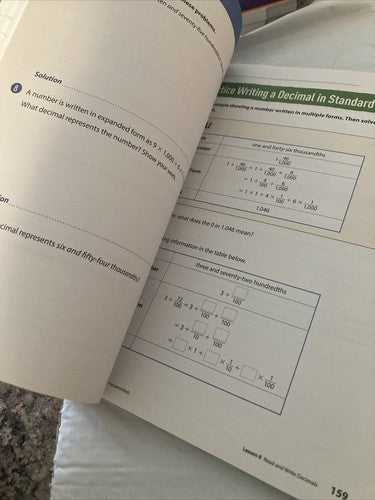 BOOK LOT: Grade 5 Complete Math Success Writings Mathematics Spectrum Homeschool