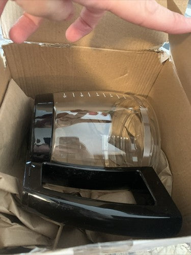 NEW Cuisinart DCC-1200PRC 12-Cup Replacement Glass Carafe Black Coffee
