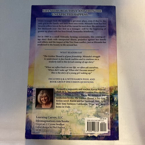 BOOK: The Golden Thread By Karen Wilson Pool 2014 Unexpected Illness Story