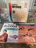 BOOK LOT: Grade 5 Complete Math Success Writings Mathematics Spectrum Homeschool