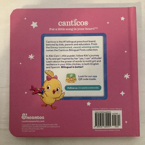 BOOK: Kiki Can! Kiki Puede! Bilingual Firsts Susie Jaramillo English/Spanish