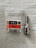 Tekton 3/8â Drive x 6mm Hex Bit Socket Replacement Extra NEW 6 mm 3/8 Inch