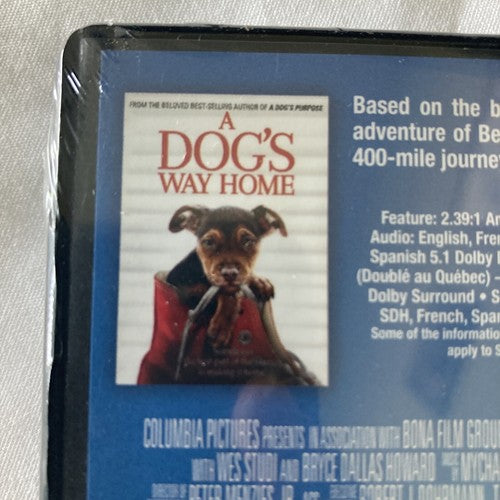 BRAND NEW Alpha / A Dog's Way Home / Hachi: A Dog's Tale (DVD) 3 Movies Pets Dog