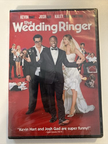 The Wedding Ringer (DVD, 2015) BRAND NEW! SEALED! Kevin Hart Kaley Cuoco